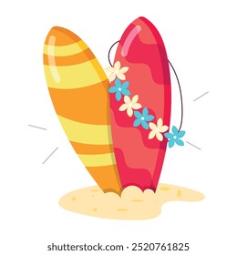 Bundle of Hawaiian Elements Flat Stickers 
