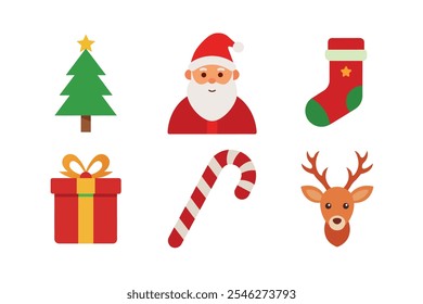 Bundle Of High-Quality Christmas Vector Elements for Holiday Designs