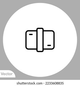 Bundle icon sign vector,Symbol, logo illustration for web and mobile