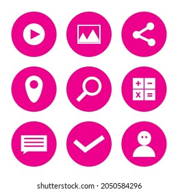 Bundle of icon vector
consists of a variety of very interesting icons