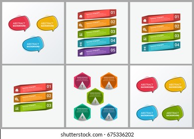 Bundle Infographics Template Set