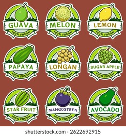 bundle label for fruit sales