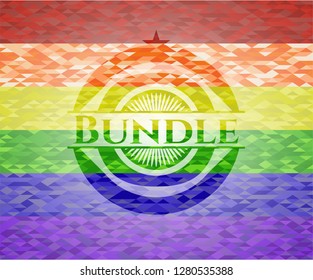 Bundle lgbt colors emblem 
