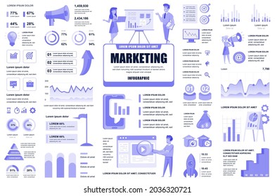 Bundle marketing and promo infographic UI, UX, KIT elements. Different charts, diagrams, workflow, flowchart, timeline, schemes, graphs design template. Vector info graphic and infographics set.