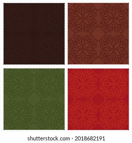 bundle of Modern vector pattern with striped, leap, geometric Vector patch for print,fabric,scarf design, hijab