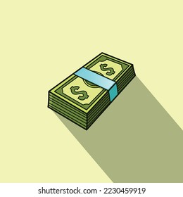Bundle of Money The Illustration