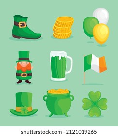 bundle of nine saint patricks day