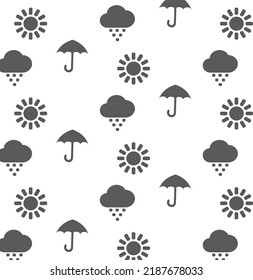 bundle of nine weather line style icons vector illustration design