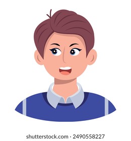Paquete de Personas Personaje Iconos Planos 

