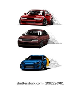  vector de deriva del coche conjunto de paquetes 