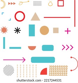 bundle of shapes for graphics resource