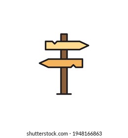bundle of signs vector icon isolated background, pictogram, line, outline, glyph, color