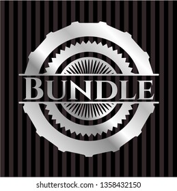 Bundle silver emblem or badge