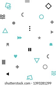 Bundle Simbolic Geometric Pattern Cover