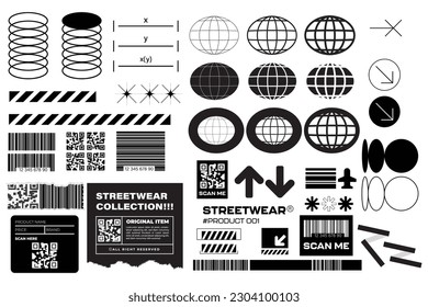 Bundle of streetwear design element