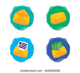 conjunto de iconos de conjuntos de días de impuestos diseño de ilustración vectorial