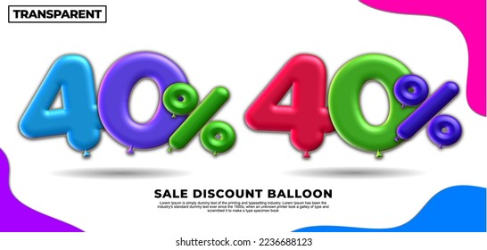 bundle of Vector cartoon kids figures. Set of color numbers 40% transparent for kids shop, kids product, kids education 