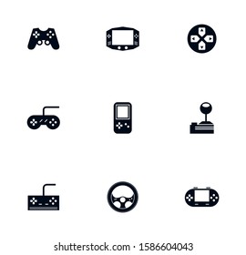 bundle of video game icons vector illustration design