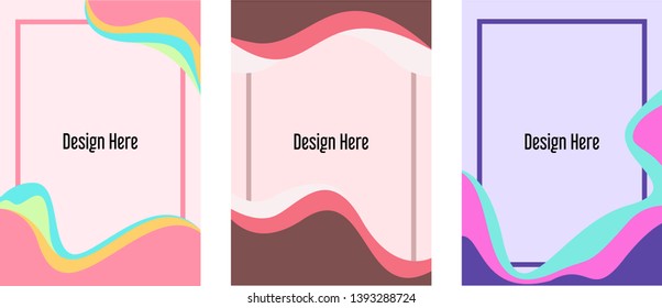 Bundle Wave Design Cover Poster