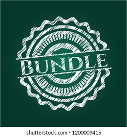 Bundle written with chalkboard texture