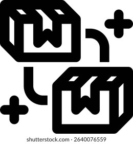 Bundling, Bundle, Combine Outline Icon