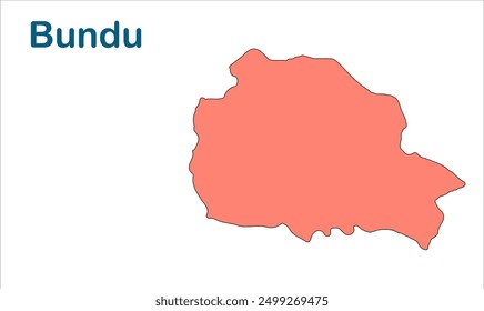 Bundu subdivision map, Ranchi District, Jharkhand state, Republic of India, Government of Jharkhand, Indian territory, Eastern India, politics, village, tourism