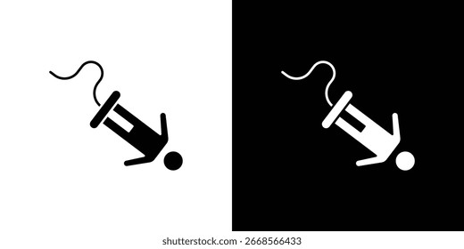 Bungee jumping icon graphics - Vector. perfect for graphic projects