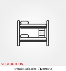 Bunk bed icon