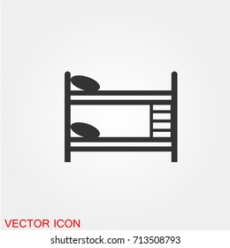 Bunk bed icon