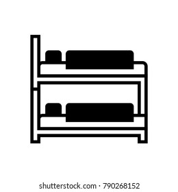 Bunk Bed Icon