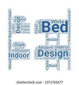 bunk word cloud. tag cloud about bunk