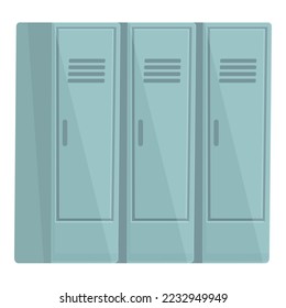 Bunker locker icon cartoon vector. Bomb shelter. Safe game