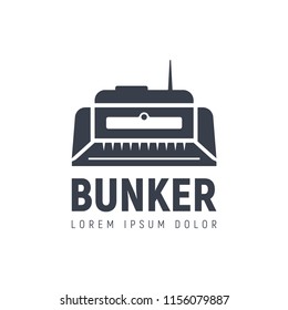 Bunker logo template