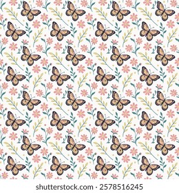 Bunnies Cartoonish or realistic designs pattern design. Bunnies Cartoonish or realistic designs pattern design. 