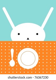Bunnie's lunch