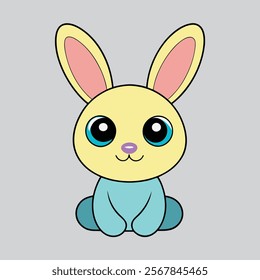 bunny 673 coloured vector images