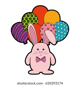 bunny animal balloons