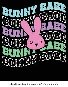 Bunny babe t shirt design bunny babe t shirt 