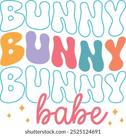 BUNNY BABE T SHIRT DESIGN 