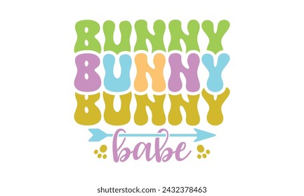 Bebé conejito, svg de Pascua, camisa de conejito, diseño de camiseta de día de Pascua feliz Paquete, Pascua retro, svg de Pascua divertido, ilustración vectorial imprimible, vacaciones, archivos de corte Cricut, silueta, png, cara de conejito