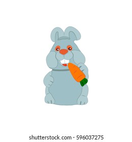Bunny with carrot