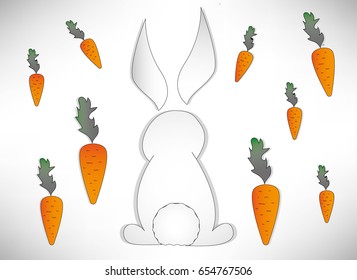 Bunny with carrot