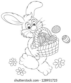 Download Easter Bunny Coloring Book Images Stock Photos Vectors Shutterstock