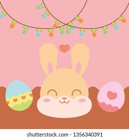 Bunny Cute Kawaii Head
