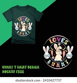 Bunny  design,bunny valentine t shirt designvalentine t shirt design
