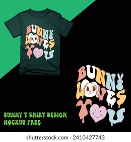 Bunny  design,bunny valentine t shirt designvalentine t shirt design