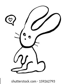 Bunny doodle