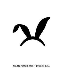 Bunny Ear  Icon Design Template Vector Isolated