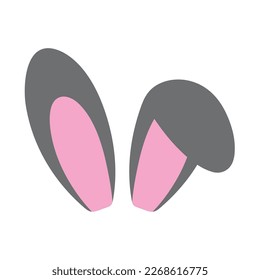 Bunny Ears Easter Vector, Cut Files