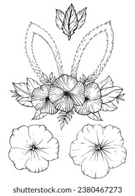 Blumen der Sonnenzähler Frühlingssommer Dekoration Dekoration der Tierblattblätter Blüte